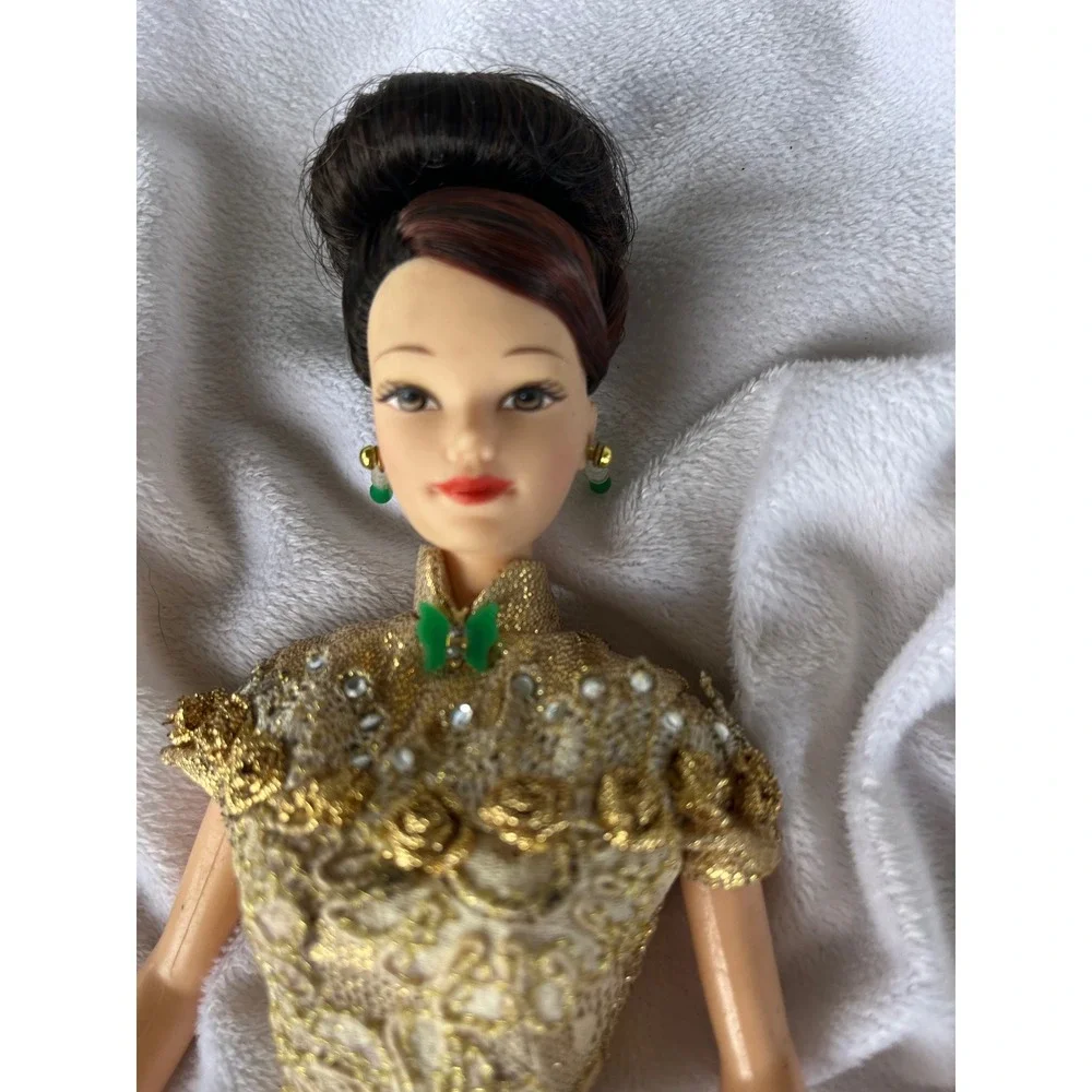 Vintage‎ Golden Qi-Pao Barbie Doll Limited Edition 20866 Mattel 1998 NEW